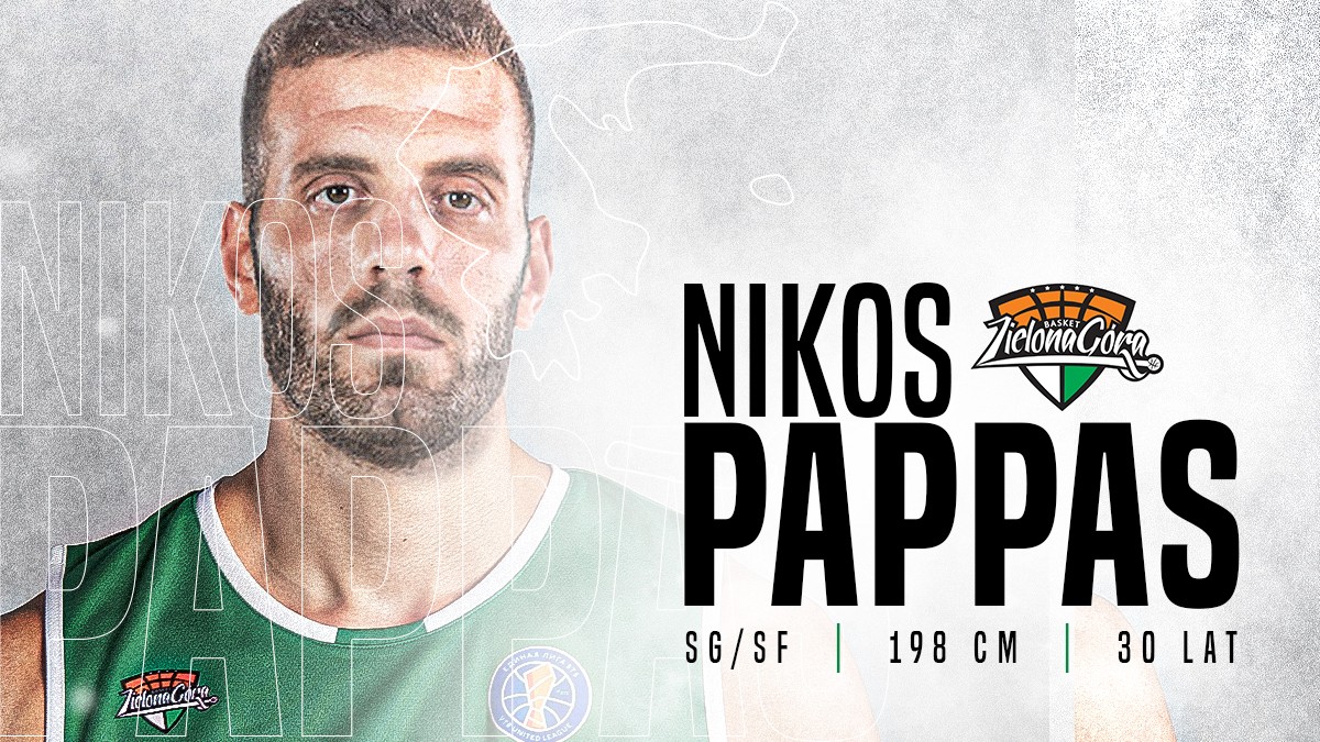 Nikos Pappas nowym graczem Enei Zastalu BC