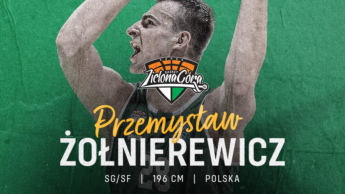 Przemysław Żołnierewicz zawodnikiem Enei Zastalu BC Zielona Góra